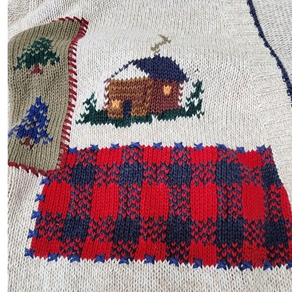 Woolrich Hand Framed Whimsical Sweater a perfect blend of warmth and style Sz SM - Picture 7 of 11